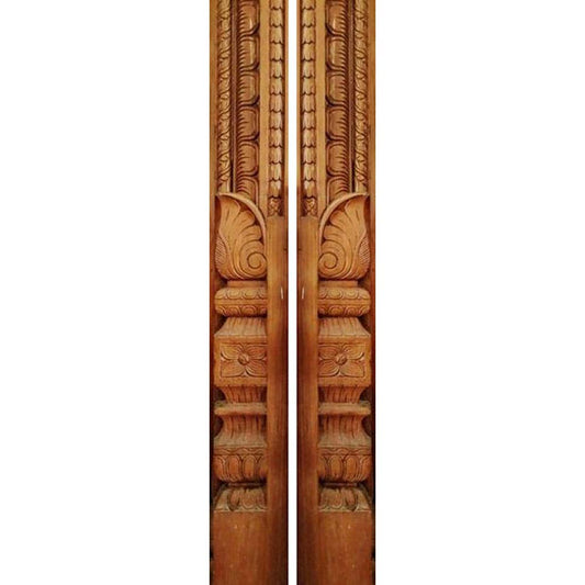 Lotus Pillar Carvings