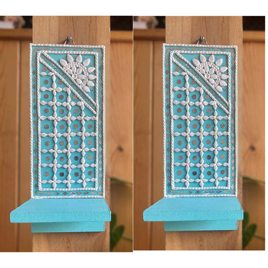 Kollam Wall Stand Set Of 2.Boxed As A Set