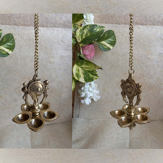 Sankhu Chakram Hanging Lamp Set