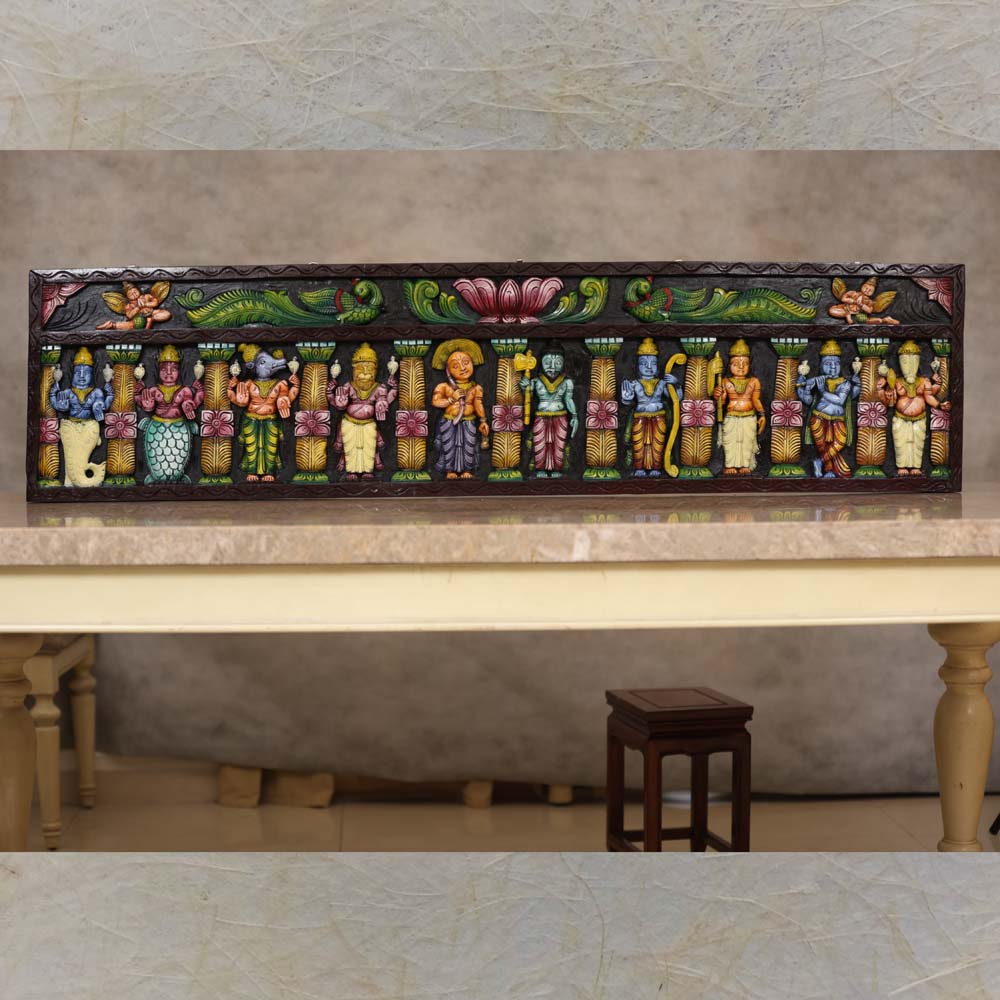 Dasavatharam Wall Panel