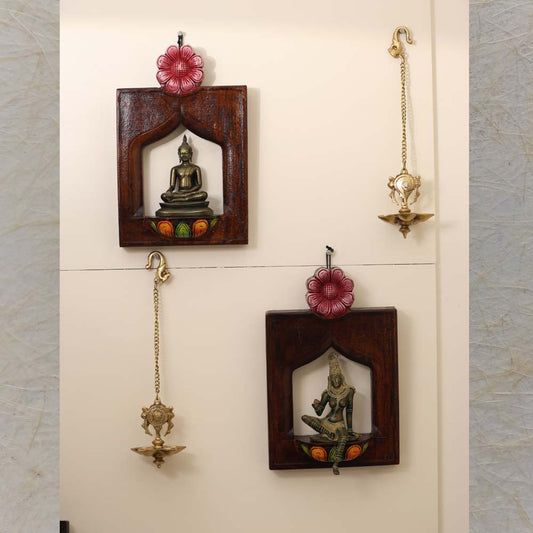 Floral Wall Decor Shelf