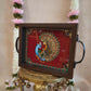 Indian Peacock Tarys Maroon