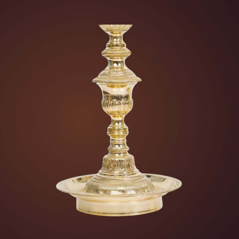 Parrot Deepam – Nachiyar Koil Lamps Handcrafted Temple Oil Lamp