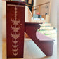 Handcrafted 3-Step Golu Padi - With Floral Border And Deepam Kollam On Stand