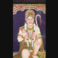 Hanuman Tanjore Painting For Puja Room