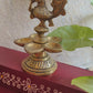 Golu Padi 3 Steps 4"X4" Step Size Maroon Suitable To Keep Brass And Golu Idols